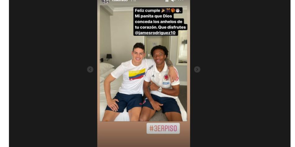 Cuadrado y James