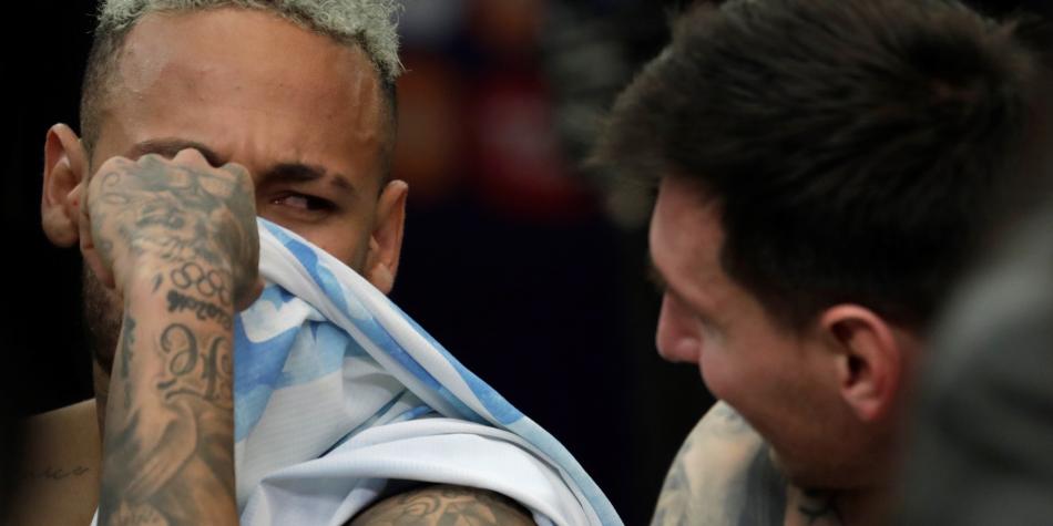 Neymar y Messi