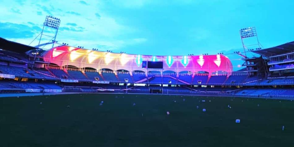 Estadio Pascual Guerrero.