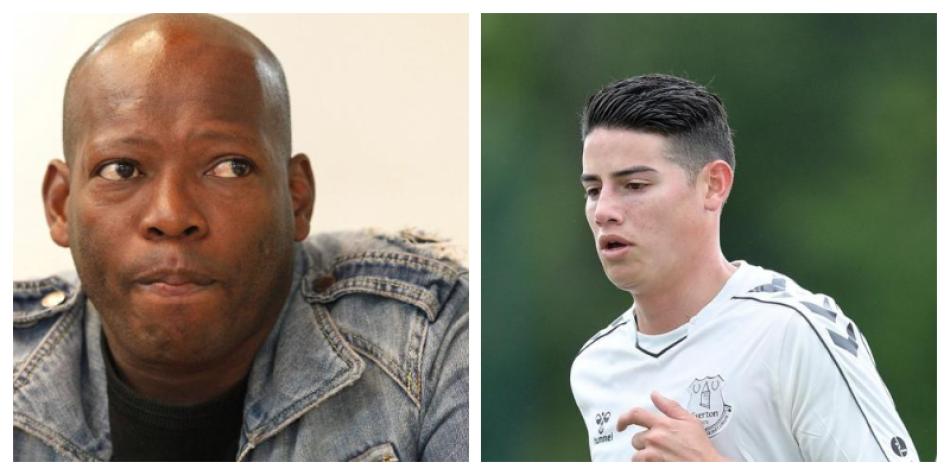 Tino Asprilla y James Rodríguez