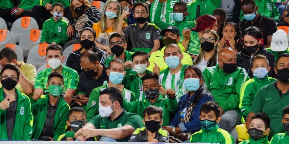 Hinchas de Atlético Nacional