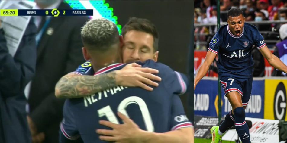 Messi, Neymar y Mbappé