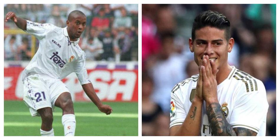 Zé Roberto y James Rodríguez
