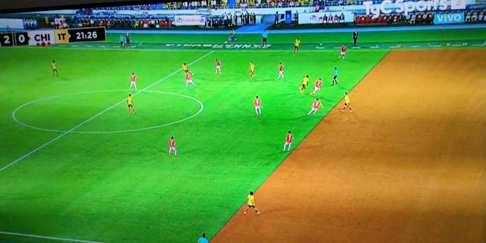 Gol anulado a Quintero