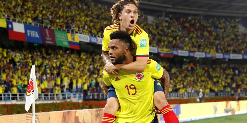 Colombia venció 3-1 a Chile