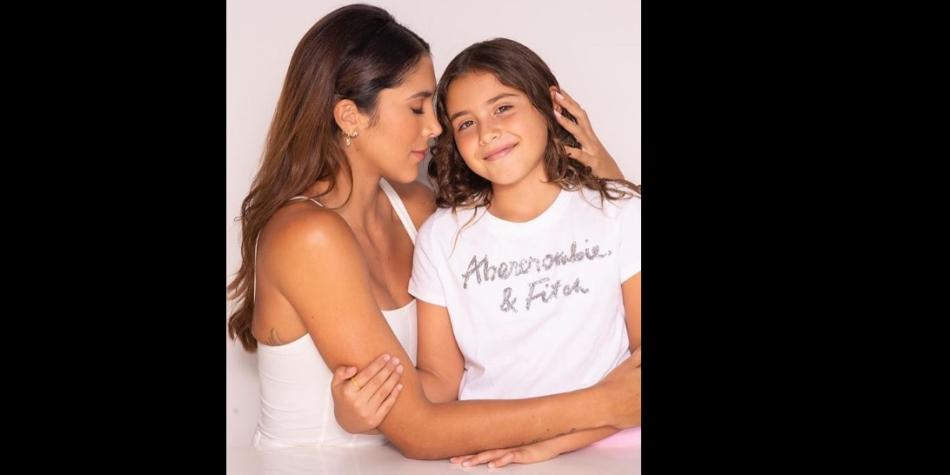 Daniela Ospina y su hija Salomé