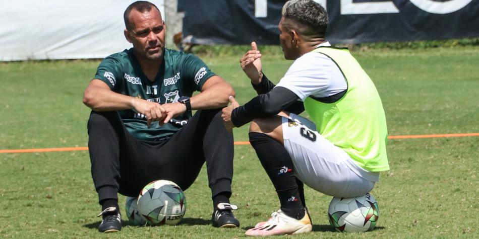 Rafael Dudamel y Teófilo Gutiérrez