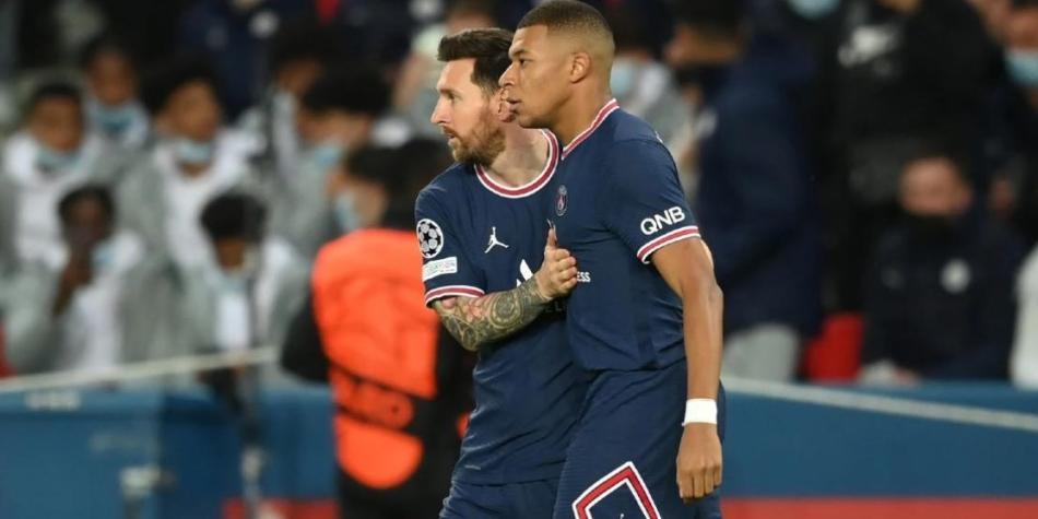 Messi y Mbappé