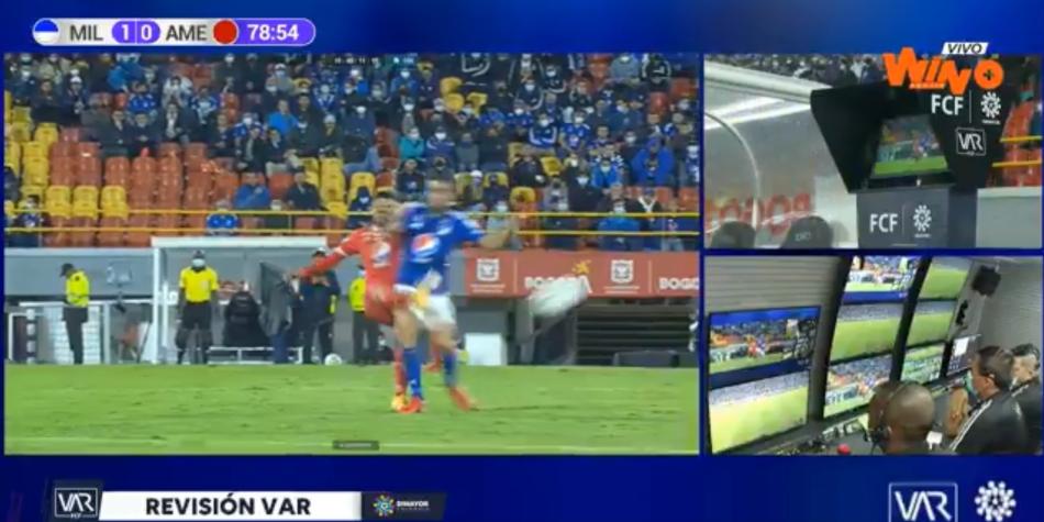 VAR Millonarios América