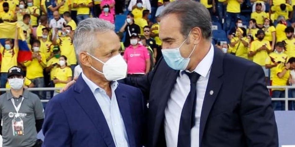 Reinaldo Rueda y Martín Lasarte