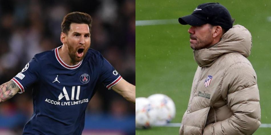 Messi y Simeone