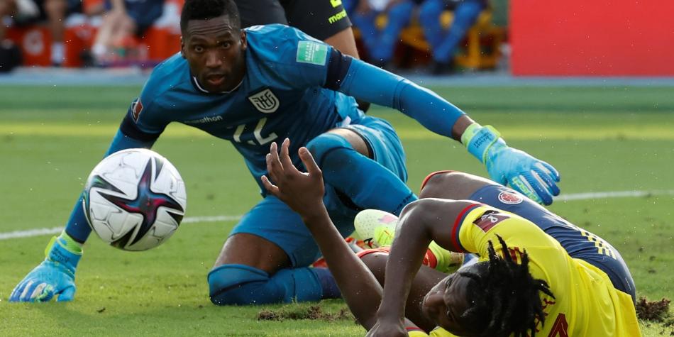 Colombia empató con Ecuador