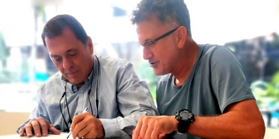 Tulio Gómez y Juan Carlos Osorio