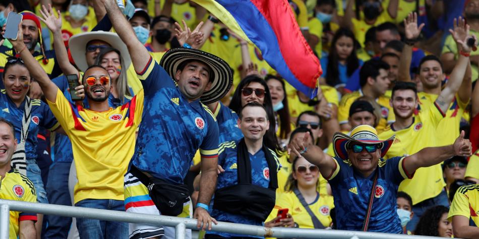 Hinchas de Colombia
