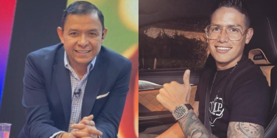 Iván René Valenciano y James Rodríguez