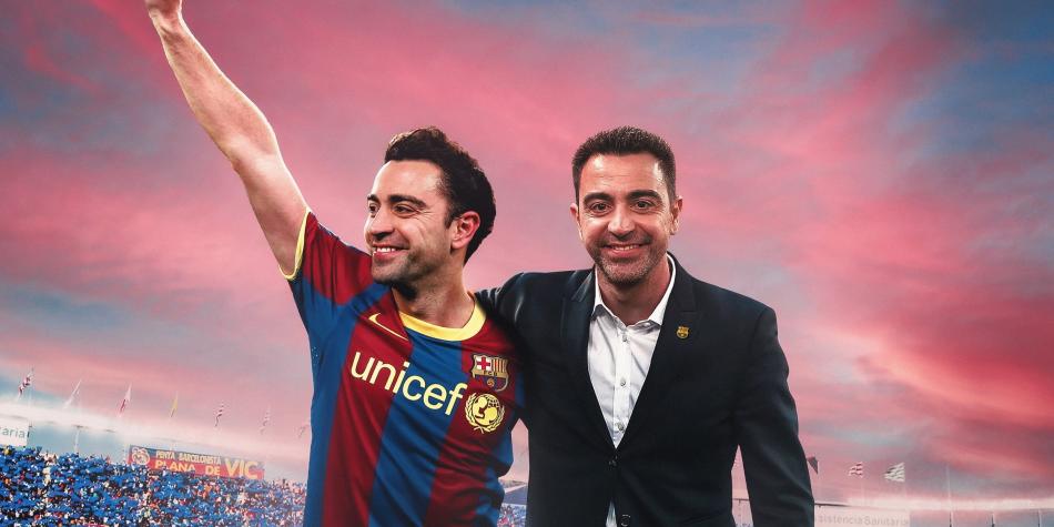 Xavi en Barcelona
