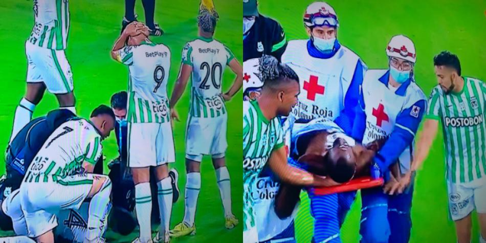 lesión Baldomero Perlaza