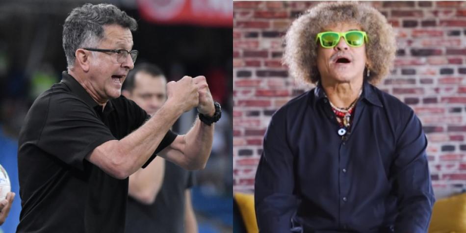 Juan Carlos Osorio y Carlos Valderrama