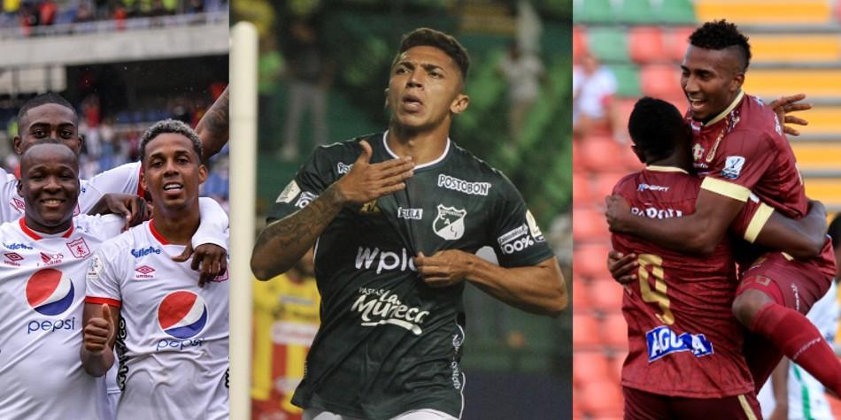 América, Cali y Tolima