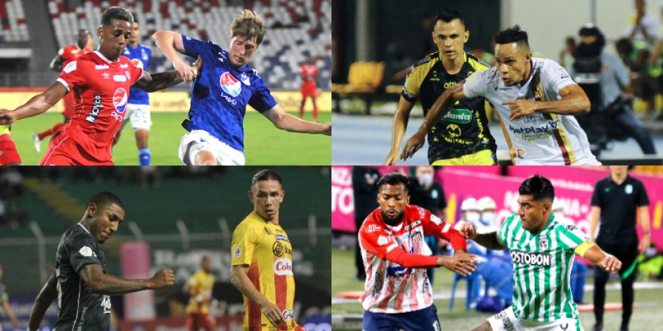Fecha 1 cuadrangulares Liga Betplay 2021