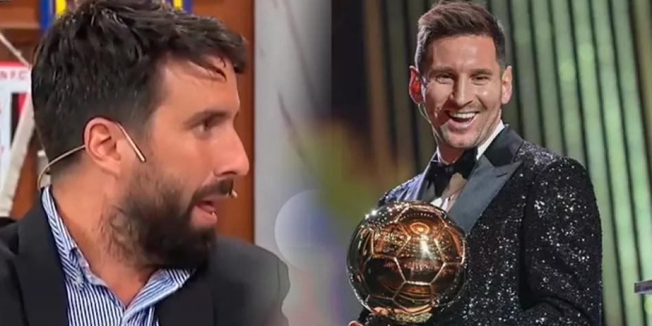Flavio Azzaro y Lionel Messi
