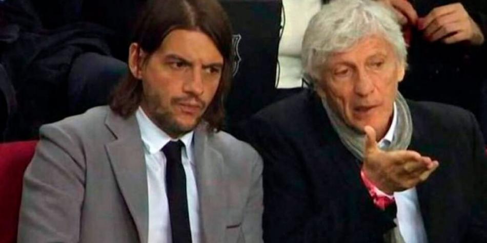 Pascual Lezcano y José Pékerman