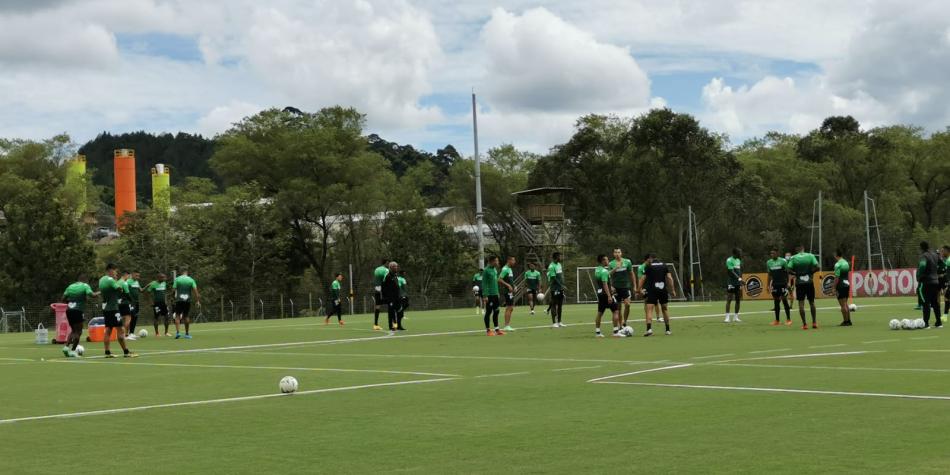 Atlético Nacional entrenamiento