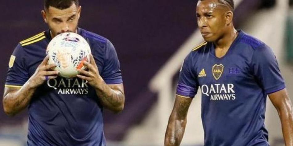 Edwin Cardona y Sebastián Villa