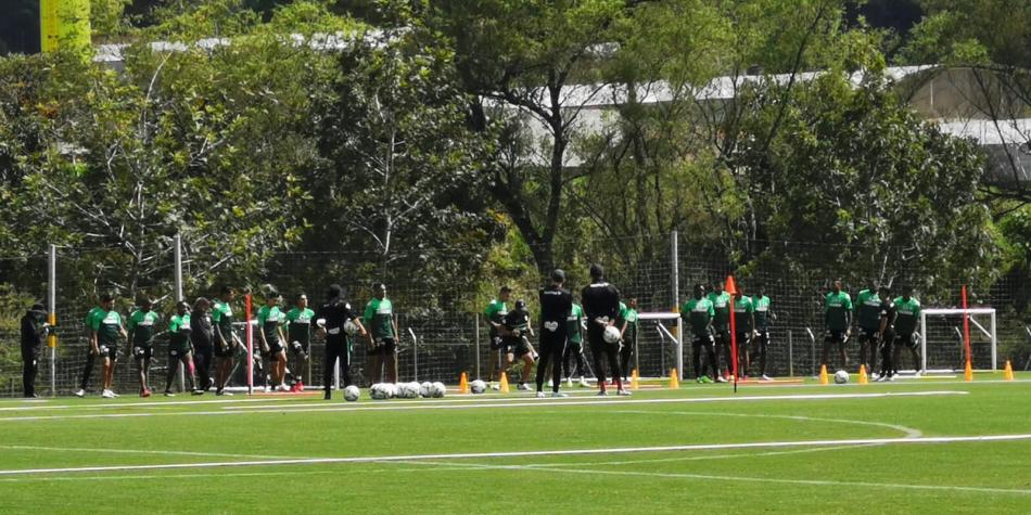 Atlético Nacional entrenamiento