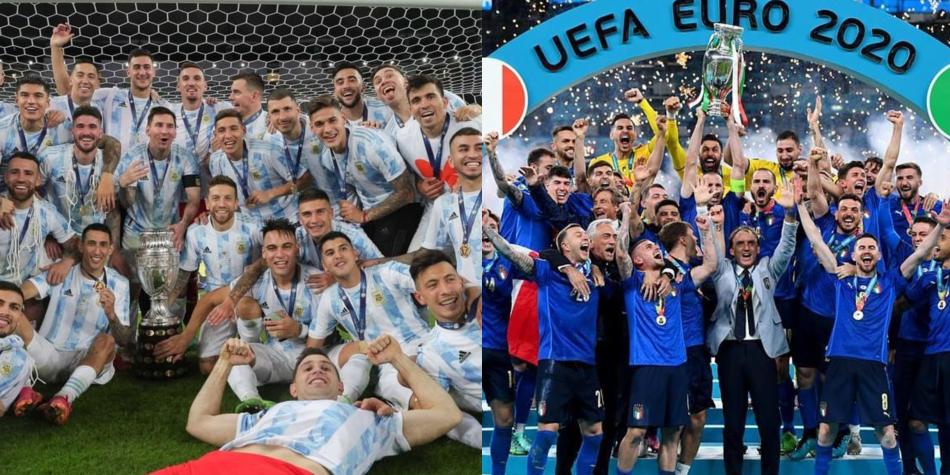 Selección Argentina y Selección Italia