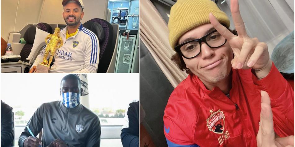 Colombianos fichajes exterior