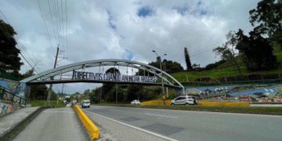 Protesta de hinchas de Nacional