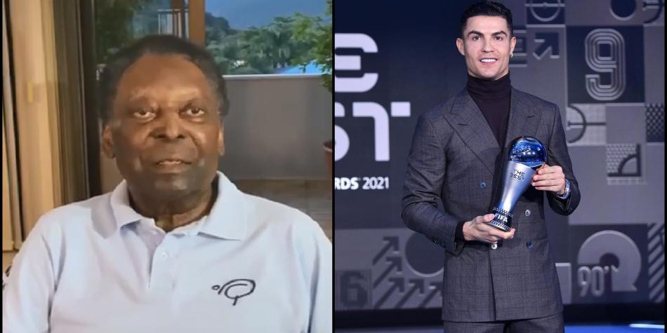 Pelé y Cristiano Ronaldo