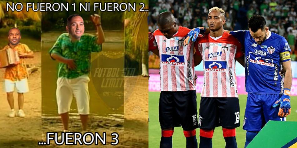 Memes de Junior de Barranquilla por derrota con Atlético Nacional