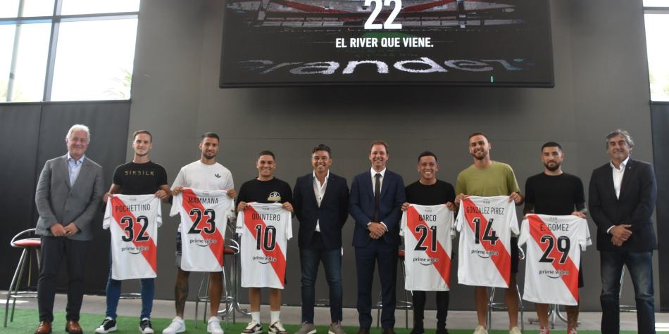 Presentación de los refuerzos River Plate 2022