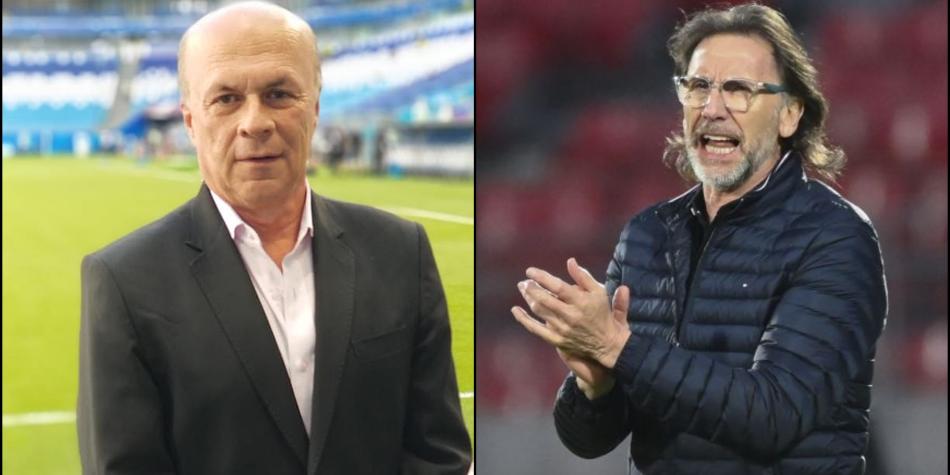 Carlos Antonio Vélez y Ricardo Gareca
