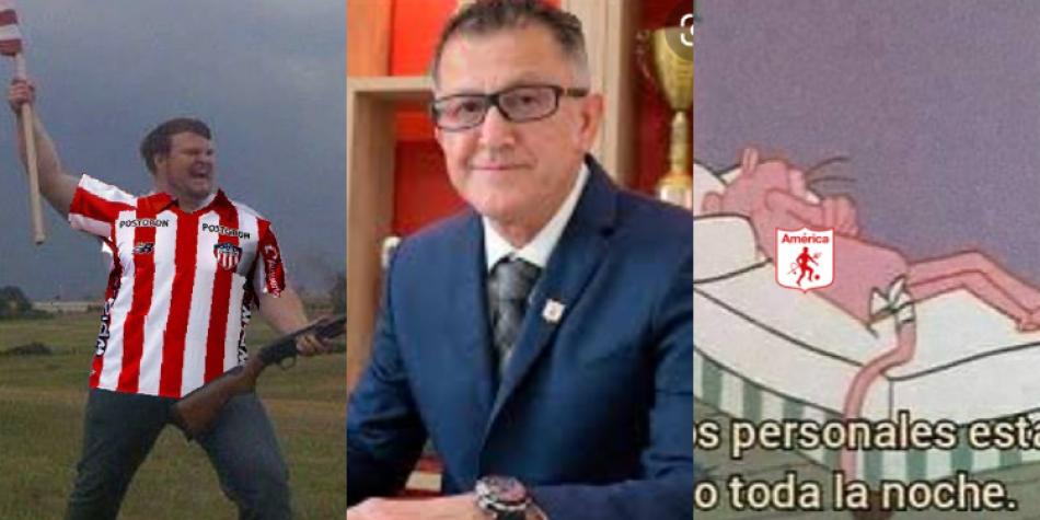 Memes de Junior de Barranquilla vs América de Cali