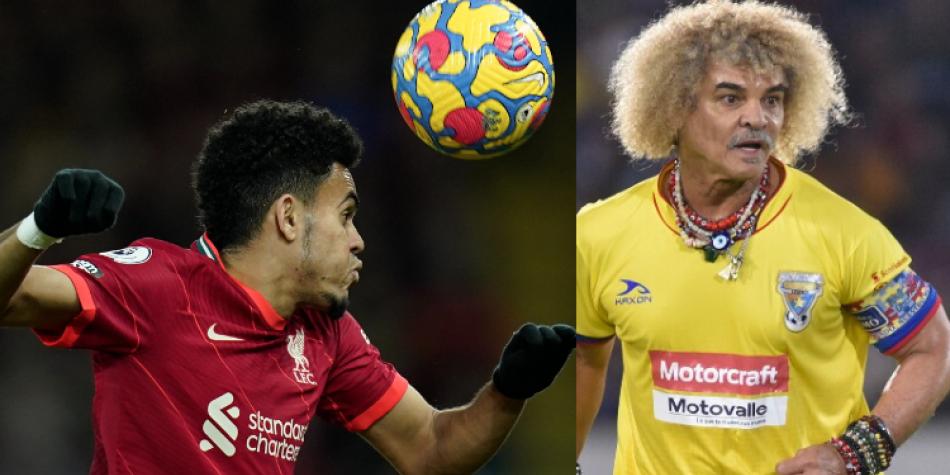 Luis Díaz y Carlos Valderrama