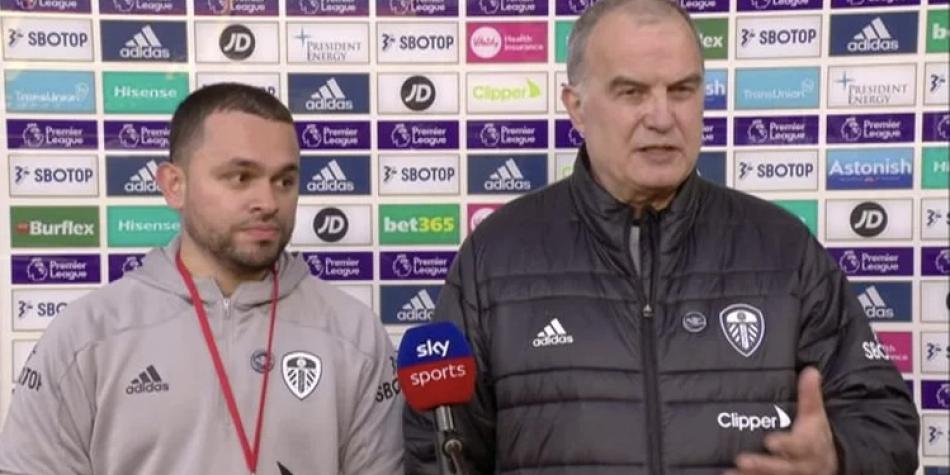 Andrés Clavijo y Marcelo Bielsa