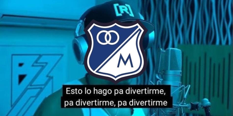 Memes goleada Millonarios a Santa Fe