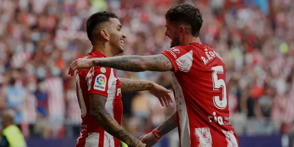 Ángel Correa y Rodrigo De Paul
