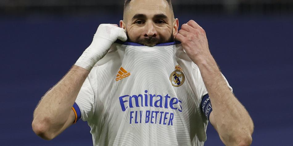 Benzema, Real Madrid vs Chelsea