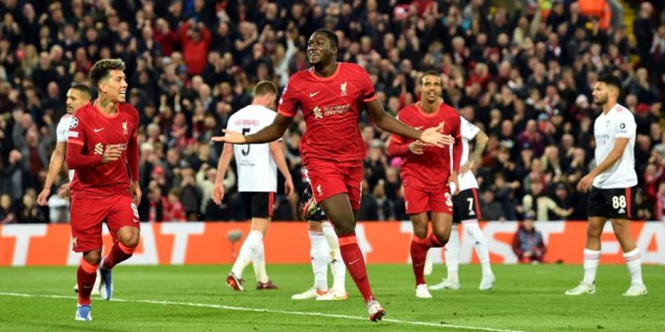 Liverpool vs Benfica