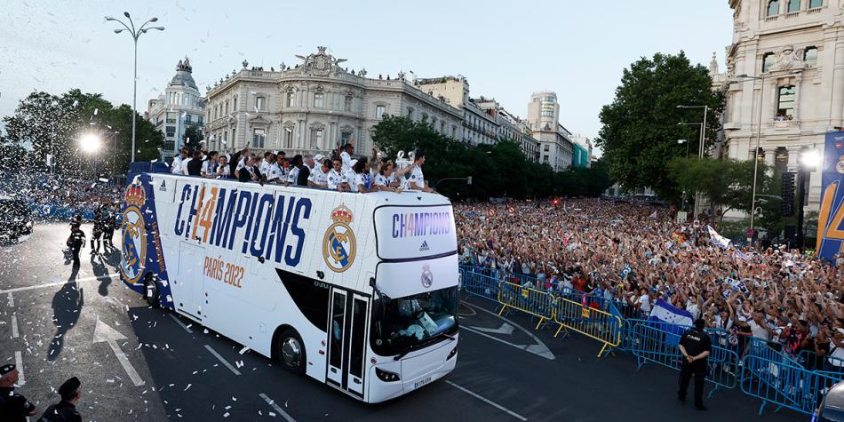 Recibimiento al Real Madrid