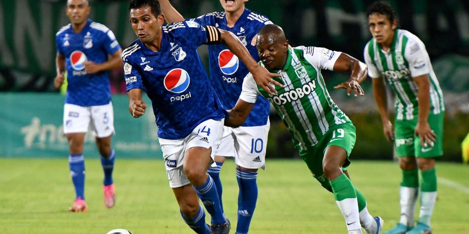 Nacional vs Millonarios