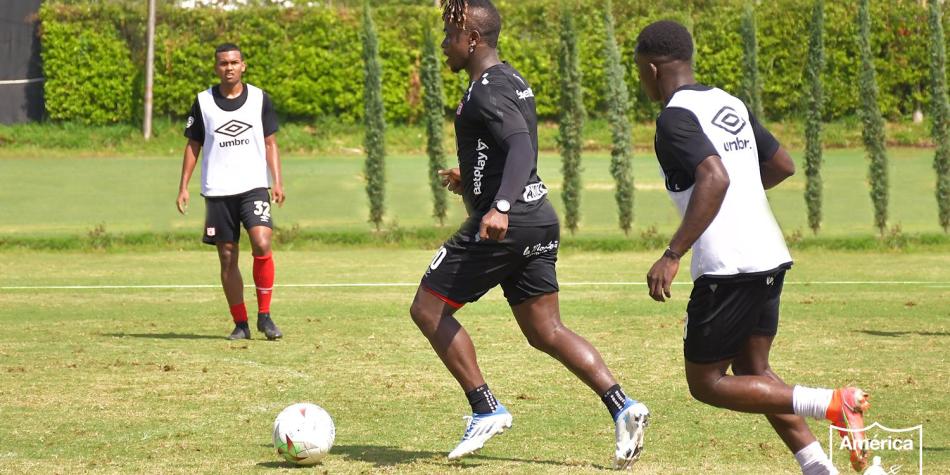 Entrenamiento América de Cali