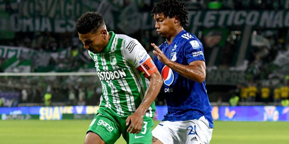 Atlético Nacional y Millonarios