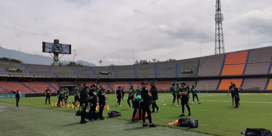 Atlético Nacional entrenamiento