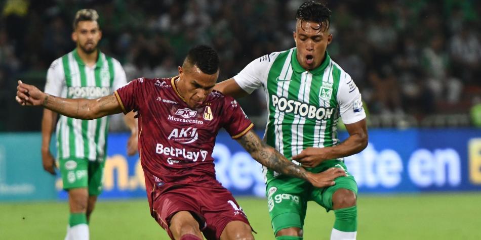 Nacional vs Tolima