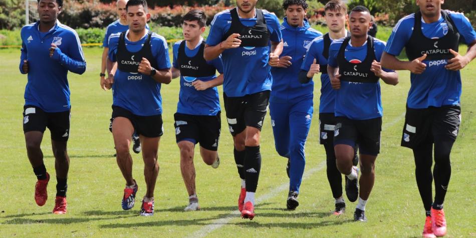Millonarios entrenamiento
